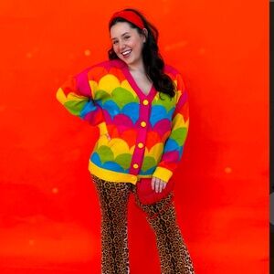 Rainbow Wave Sweater